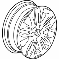OEM Chevrolet Spark Wheel, Alloy - 42496076