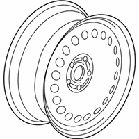 OEM Chevrolet Malibu Wheel, Steel - 22969718