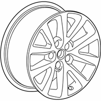 OEM Chevrolet Malibu Wheel, Alloy - 23123754