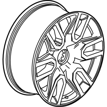 OEM GMC Yukon Wheel, Alloy - 23376228