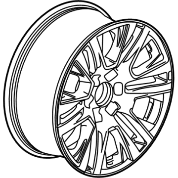 OEM GMC Yukon Wheel, Alloy - 84308400