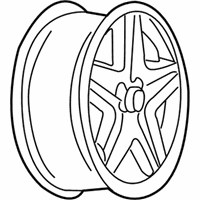 OEM Chevrolet Monte Carlo Alloy Wheel Rim 16X6.5, 5 Lugs - 9594550