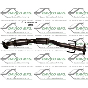 Davico Direct Fit Catalytic Converter and Pipe Assembly for Chevrolet Trailblazer - 19432
