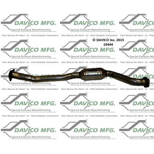 Davico Direct Fit Catalytic Converter and Pipe Assembly for GMC Canyon - 19444