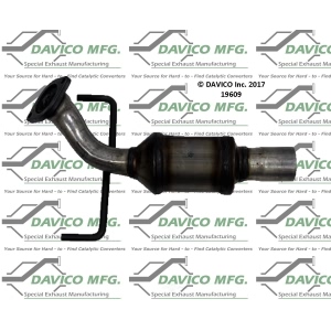Davico Direct Fit Catalytic Converter for Chevrolet Trax - 19609