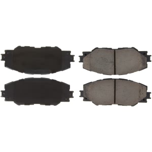 Centric Posi Quiet™ Ceramic Front Disc Brake Pads for Pontiac Vibe - 105.12110