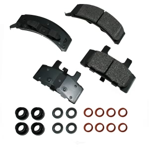 Akebono Pro-ACT™ Ultra-Premium Ceramic Front Disc Brake Pads for Chevrolet Astro - ACT369