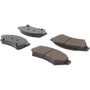 Centric Posi Quiet™ Ceramic Front Disc Brake Pads for Buick Terraza - 105.10750