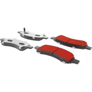 Centric Posi Quiet Pro™ Ceramic Front Disc Brake Pads for Saturn Outlook - 500.11691