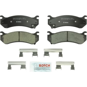 Bosch QuietCast™ Premium Ceramic Rear Disc Brake Pads for Chevrolet Silverado 2500 - BC785