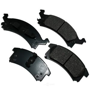 Akebono Pro-ACT™ Ultra-Premium Ceramic Front Disc Brake Pads for Chevrolet Cavalier - ACT673