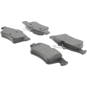 Centric Posi Quiet™ Semi-Metallic Rear Disc Brake Pads for Pontiac Solstice - 104.10950