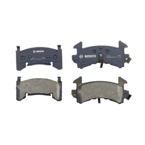 Bosch QuietCast™ Premium Organic Front Disc Brake Pads for GMC Jimmy - BP154