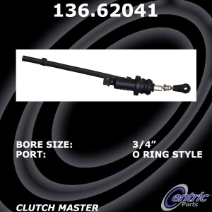 Centric Premium Clutch Master Cylinder for Pontiac Solstice - 136.62041