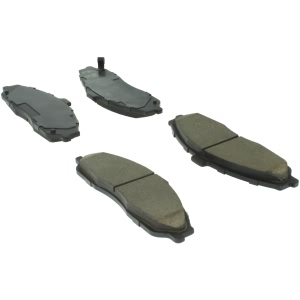 Centric Posi Quiet™ Extended Wear Semi-Metallic Front Disc Brake Pads for Pontiac GTO - 106.07310