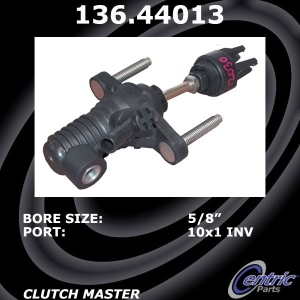 Centric Premium Clutch Master Cylinder for Pontiac Vibe - 136.44013