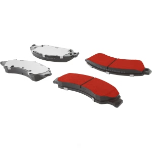 Centric Posi Quiet Pro™ Ceramic Front Disc Brake Pads for Chevrolet Avalanche - 500.10920