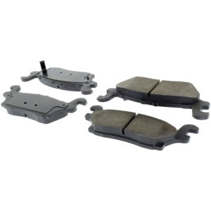 Centric Posi Quiet™ Ceramic Rear Disc Brake Pads for Hummer H3 - 105.11200