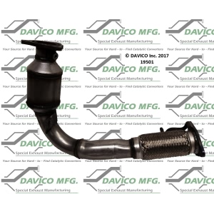 Davico Direct Fit Catalytic Converter and Pipe Assembly for Chevrolet Equinox - 19501
