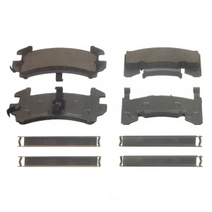 Wagner Thermoquiet Ceramic Front Disc Brake Pads for Chevrolet S10 - QC988
