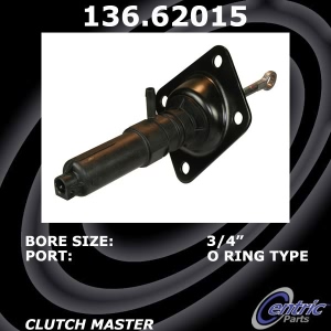 Centric Premium Clutch Master Cylinder for Pontiac - 136.62015