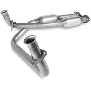 Bosal Direct Fit Catalytic Converter And Pipe Assembly for GMC K2500 Suburban - 079-5111