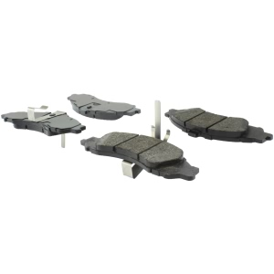 Centric Posi Quiet™ Extended Wear Semi-Metallic Front Disc Brake Pads for Pontiac GTO - 106.10430