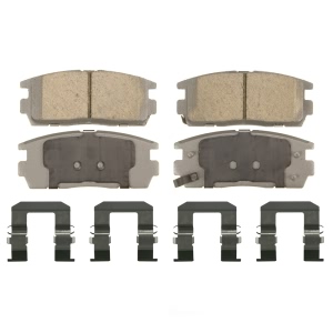 Wagner Thermoquiet Ceramic Rear Disc Brake Pads for GMC Terrain - QC1275