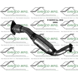 Davico Direct Fit Catalytic Converter for Buick Lucerne - 19592
