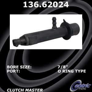 Centric Premium™ Clutch Master Cylinder for Pontiac Grand Prix - 136.62024