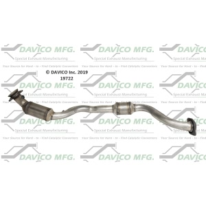 Davico Direct Fit Catalytic Converter and Pipe Assembly for GMC Canyon - 19722