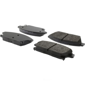 Centric Posi Quiet™ Extended Wear Semi-Metallic Front Disc Brake Pads for Cadillac ATS - 106.14670