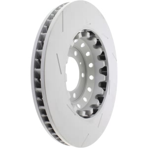 Centric SportStop Slotted 1-Piece Front Passenger Side Brake Rotor - 126.37067