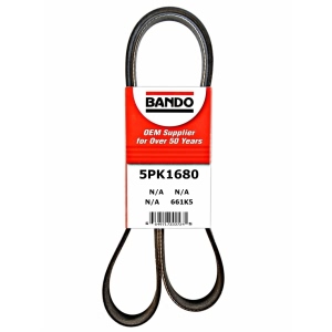 BANDO Rib Ace™ V-Ribbed OEM Quality Serpentine Belt for Saturn SL2 - 5PK1680
