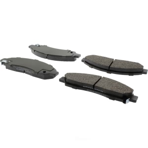 Centric Posi Quiet™ Extended Wear Semi-Metallic Front Disc Brake Pads for Chevrolet Colorado - 106.10390