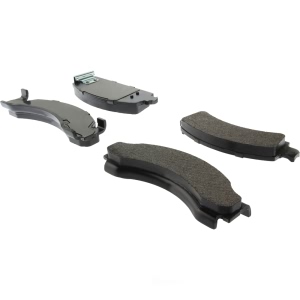 Centric Posi Quiet™ Extended Wear Semi-Metallic Front Disc Brake Pads for Chevrolet P30 - 106.05430