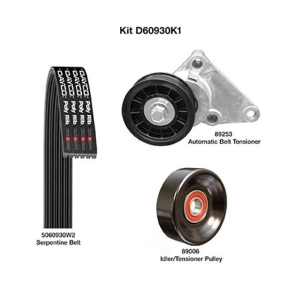 Dayco Demanding Drive Kit for GMC Sierra 2500 - D60930K1