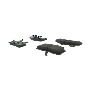 Centric Posi Quiet™ Extended Wear Semi-Metallic Front Disc Brake Pads for Cadillac Fleetwood - 106.03690