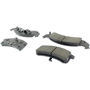 Centric Posi Quiet™ Ceramic Front Disc Brake Pads for Cadillac Eldorado - 105.06230