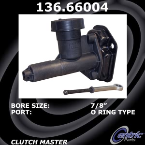 Centric Premium Clutch Master Cylinder for GMC - 136.66004