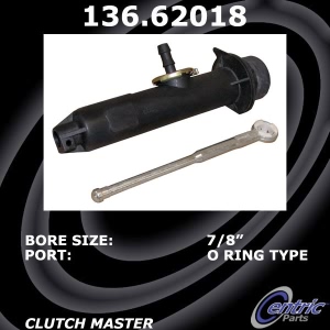 Centric Premium Clutch Master Cylinder for Pontiac - 136.62018