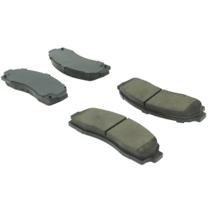 Centric Posi Quiet™ Extended Wear Semi-Metallic Front Disc Brake Pads for Saturn Vue - 106.08330