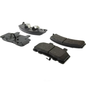 Centric Posi Quiet™ Extended Wear Semi-Metallic Front Disc Brake Pads for Chevrolet C1500 - 106.03680