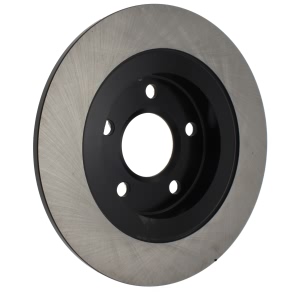Centric Premium Solid Rear Brake Rotor for Cadillac Seville - 120.62064