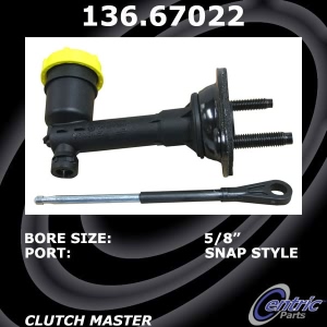 Centric Premium Clutch Master Cylinder - 136.67022