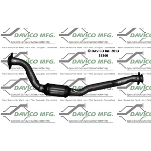 Davico Direct Fit Catalytic Converter and Pipe Assembly for GMC - 19366