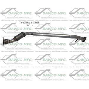 Davico Direct Fit Catalytic Converter and Pipe Assembly for Saturn Relay - 19712