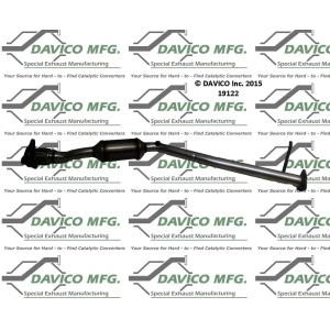 Davico Direct Fit Catalytic Converter and Pipe Assembly for Saturn Vue - 19122