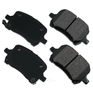 Akebono Pro-ACT™ Ultra-Premium Ceramic Front Disc Brake Pads for Saturn Ion - ACT1028