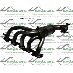 Davico Exhaust Manifold with Integrated Catalytic Converter for Hummer H3 - 17185